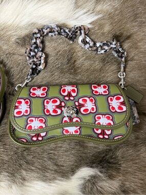 Coachtopia Butterfly Wavy Dinky Bag